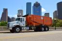 Vehiculo recogida basuras en Houston